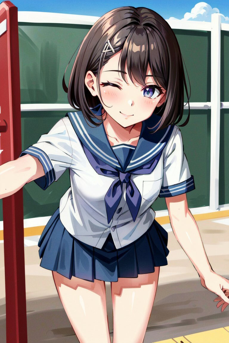 学園パニック 風紀検査編 サンプル1ページ目
