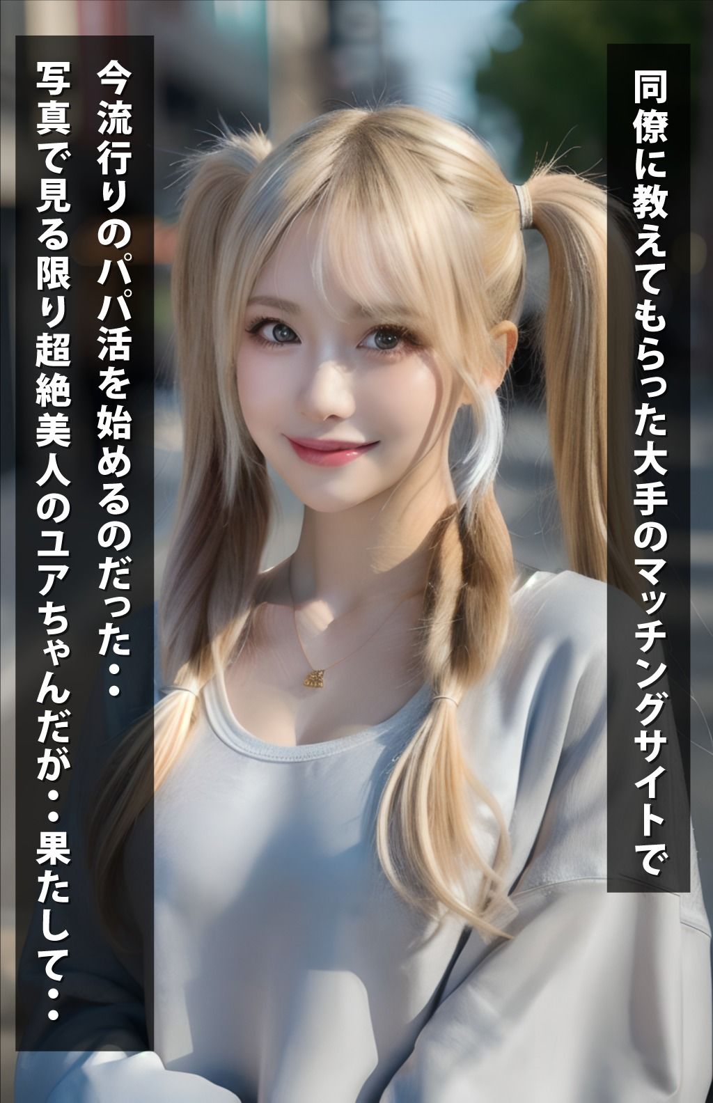 ツインテールギャルのパパ活事情 サンプル1ページ目