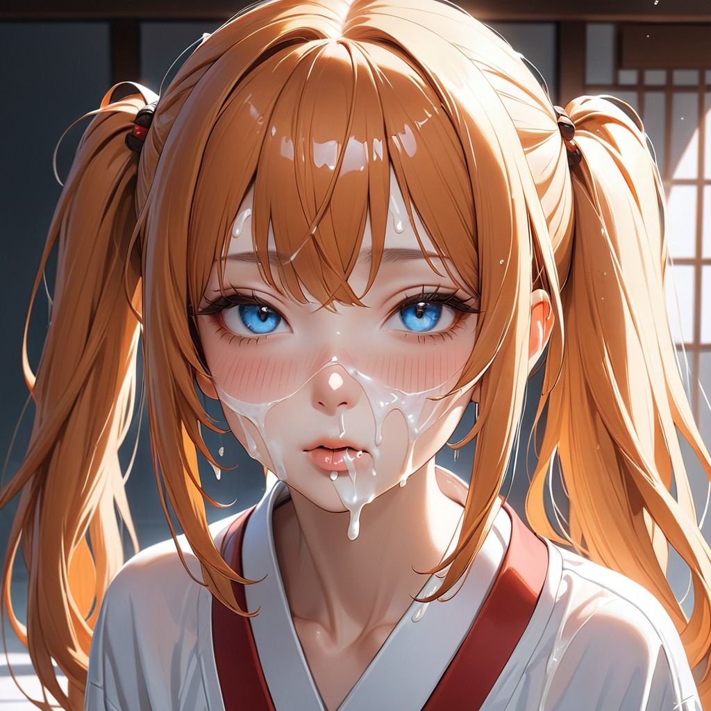 ぶっかけられがち。コスプレが得意なツインテールの女の子。 サンプル5ページ目