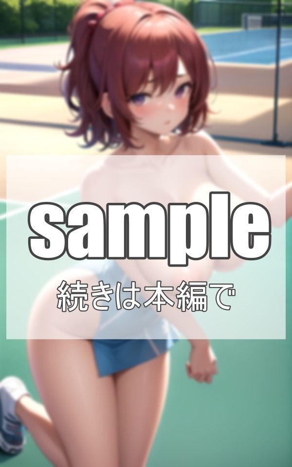 練習よりも早く性行為に興味津々の爆乳たち サンプル1ページ目