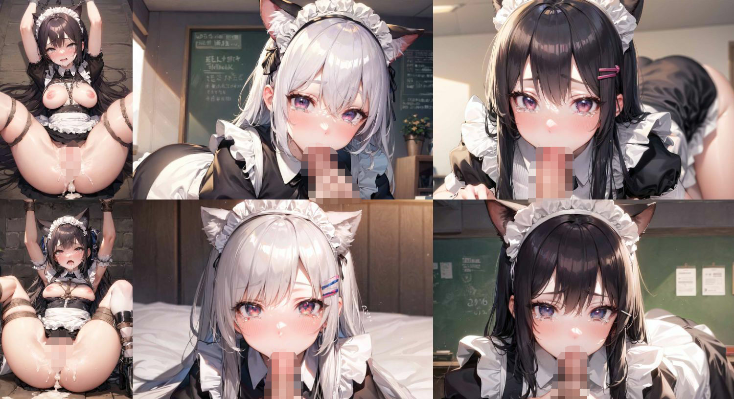 中出し自由の猫耳メイド サンプル7ページ目