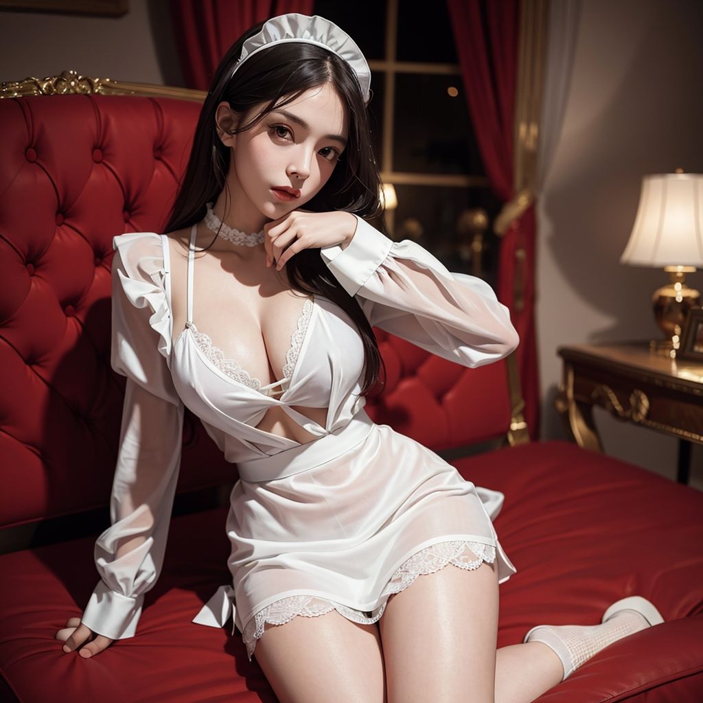 AI創造美女 メイド・メイド・メイド400ページ＃1 サンプル9ページ目