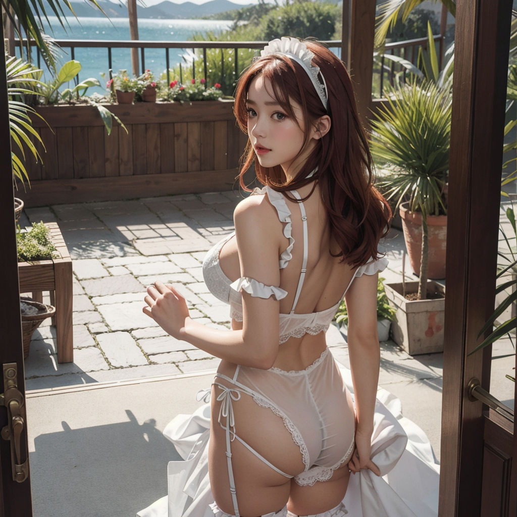 AI創造美女 メイド・メイド・メイド400ページ＃5 サンプル8ページ目