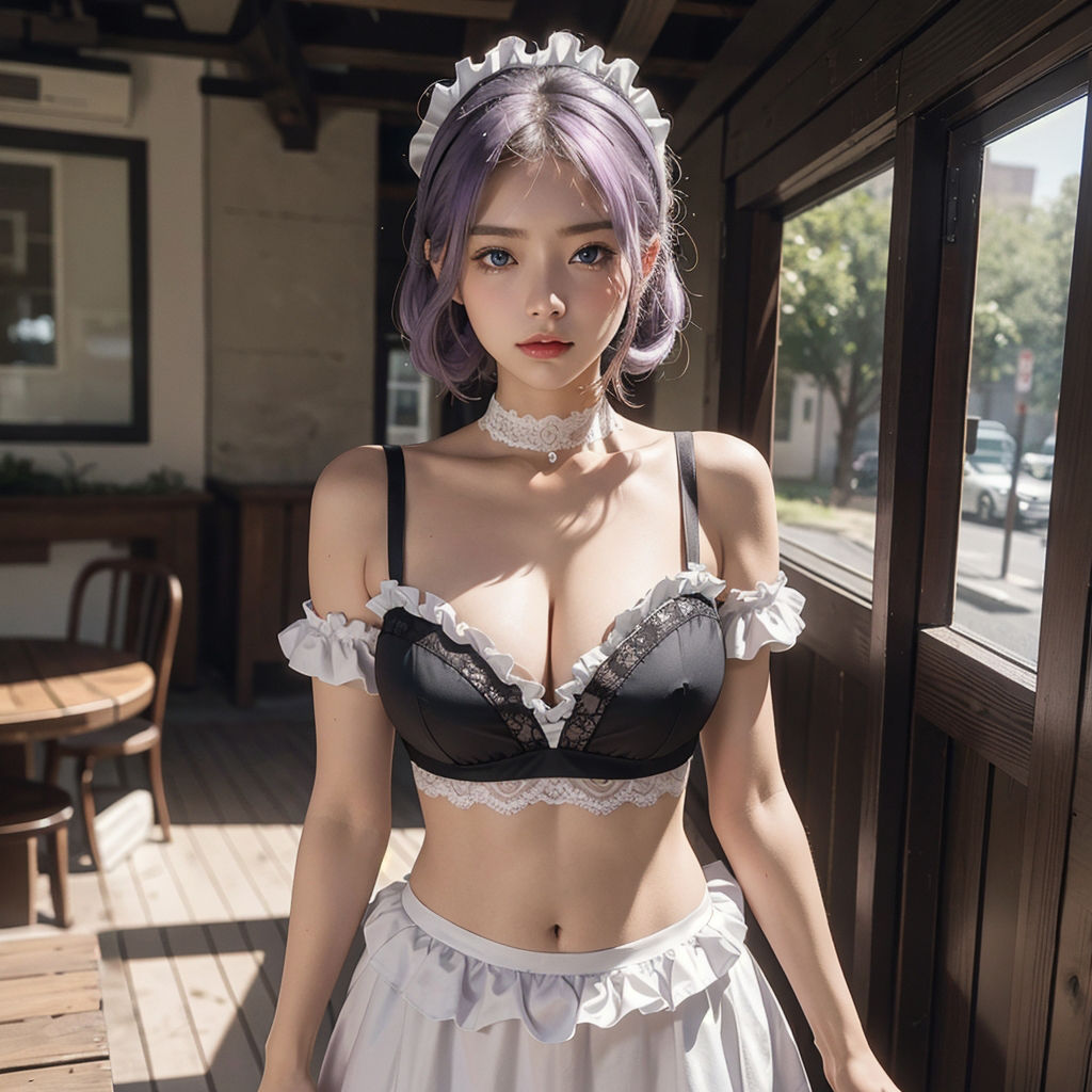 AI創造美女 メイド・メイド・メイド400ページ＃9 サンプル8ページ目