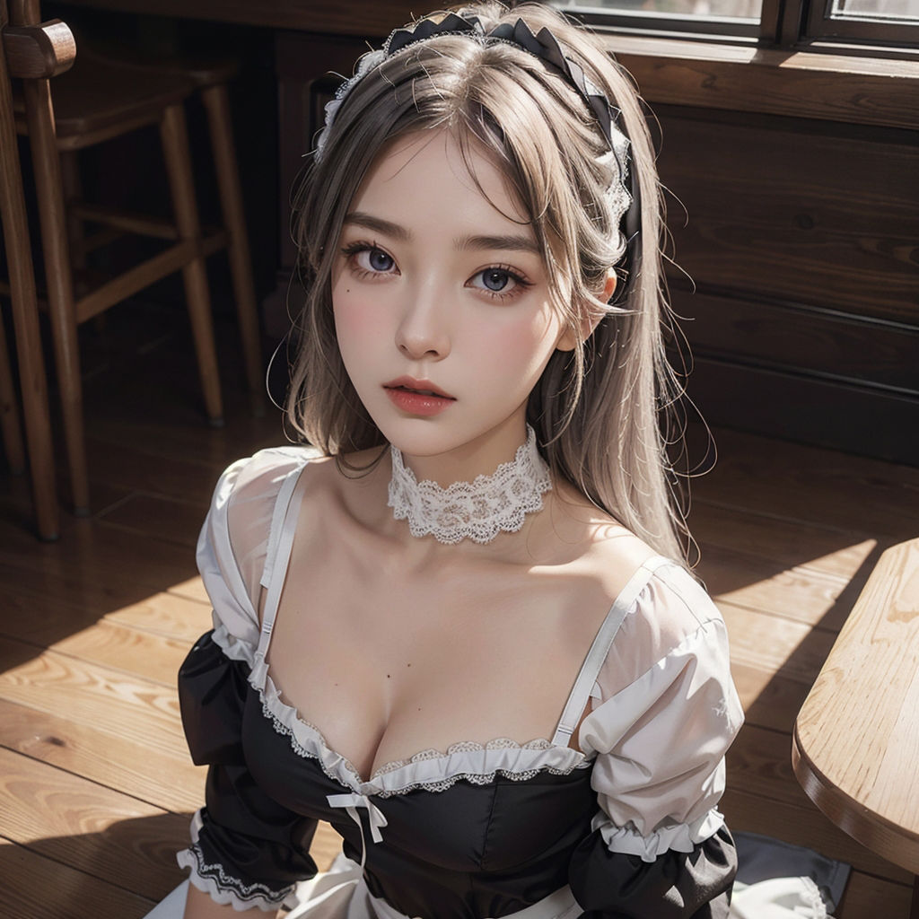 AI創造美女 メイド・メイド・メイド400ページ＃10 サンプル7ページ目