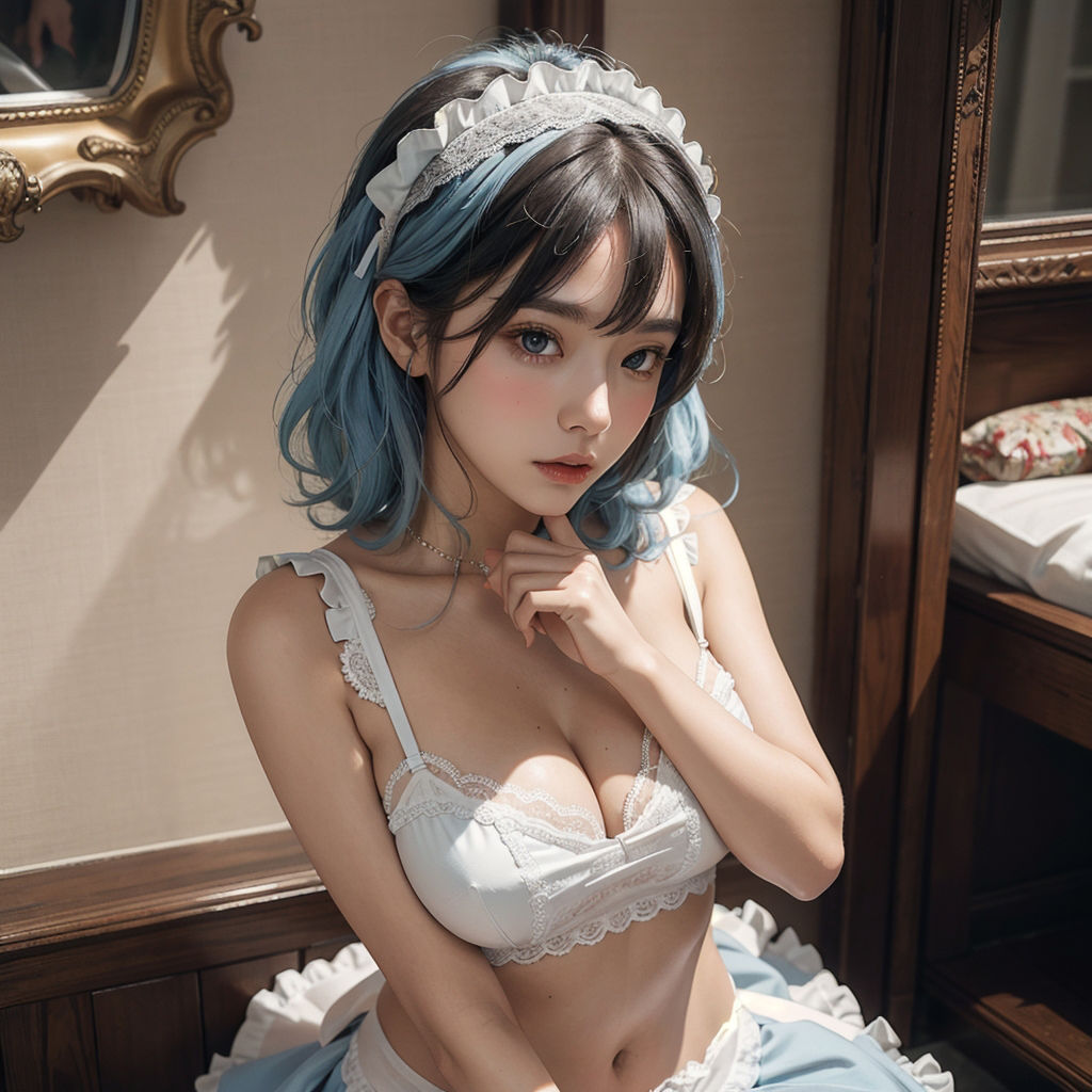 AI創造美女 メイド・メイド・メイド400ページ＃11 サンプル6ページ目
