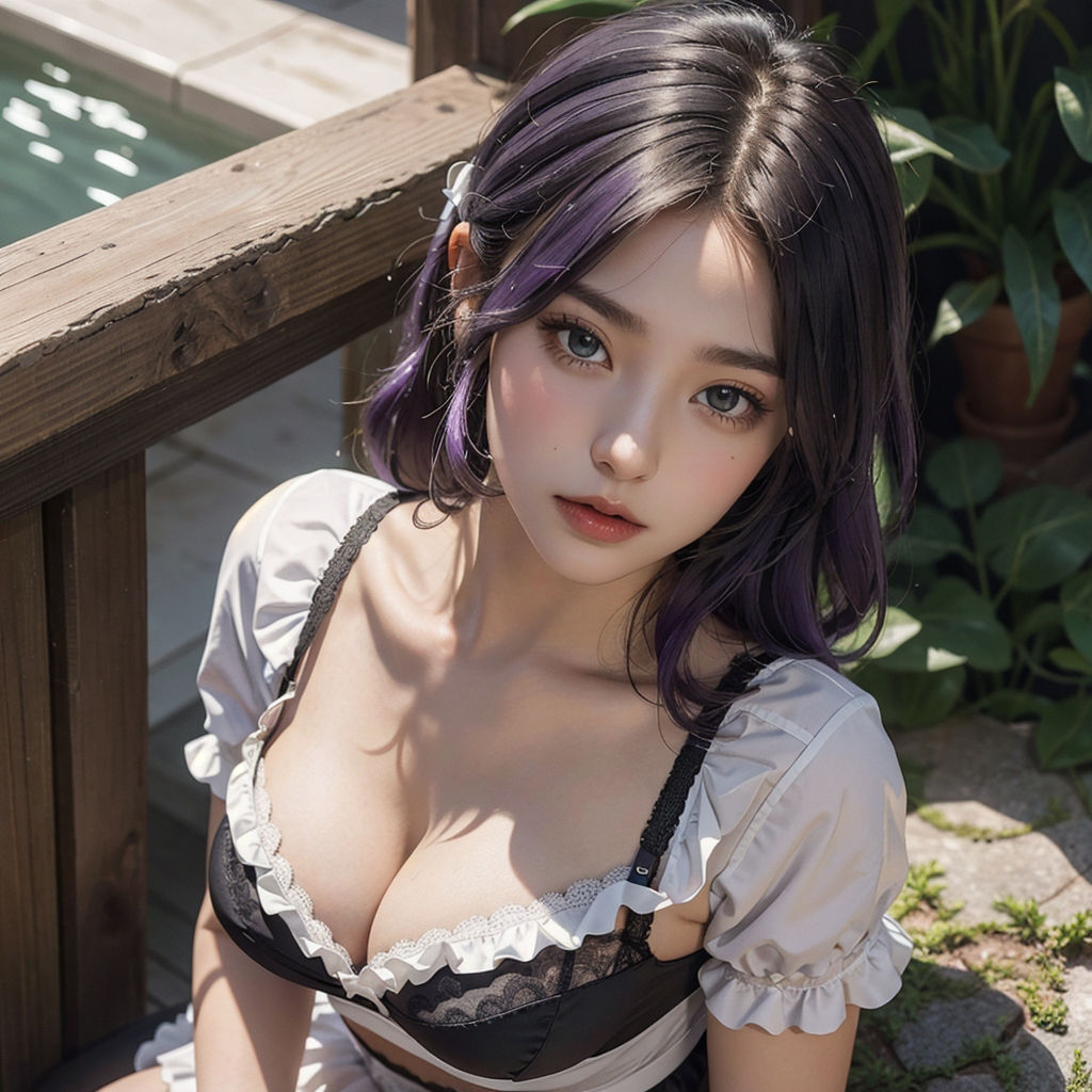 AI創造美女 メイド・メイド・メイド400ページ＃11 サンプル9ページ目