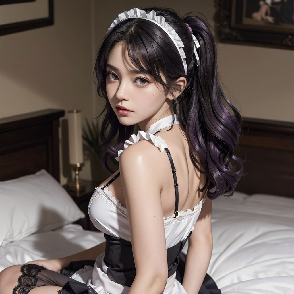 AI創造美女 メイド・メイド・メイド400ページ＃13 サンプル10ページ目