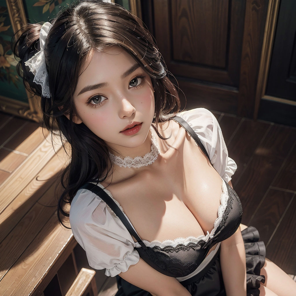 AI創造美女 メイド・メイド・メイド400ページ＃15 サンプル6ページ目