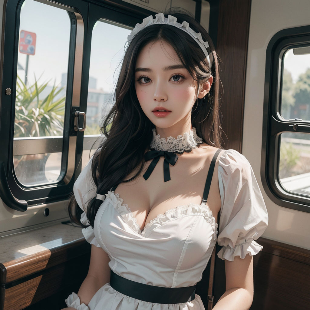 AI創造美女 メイド・メイド・メイド400ページ＃15 サンプル8ページ目