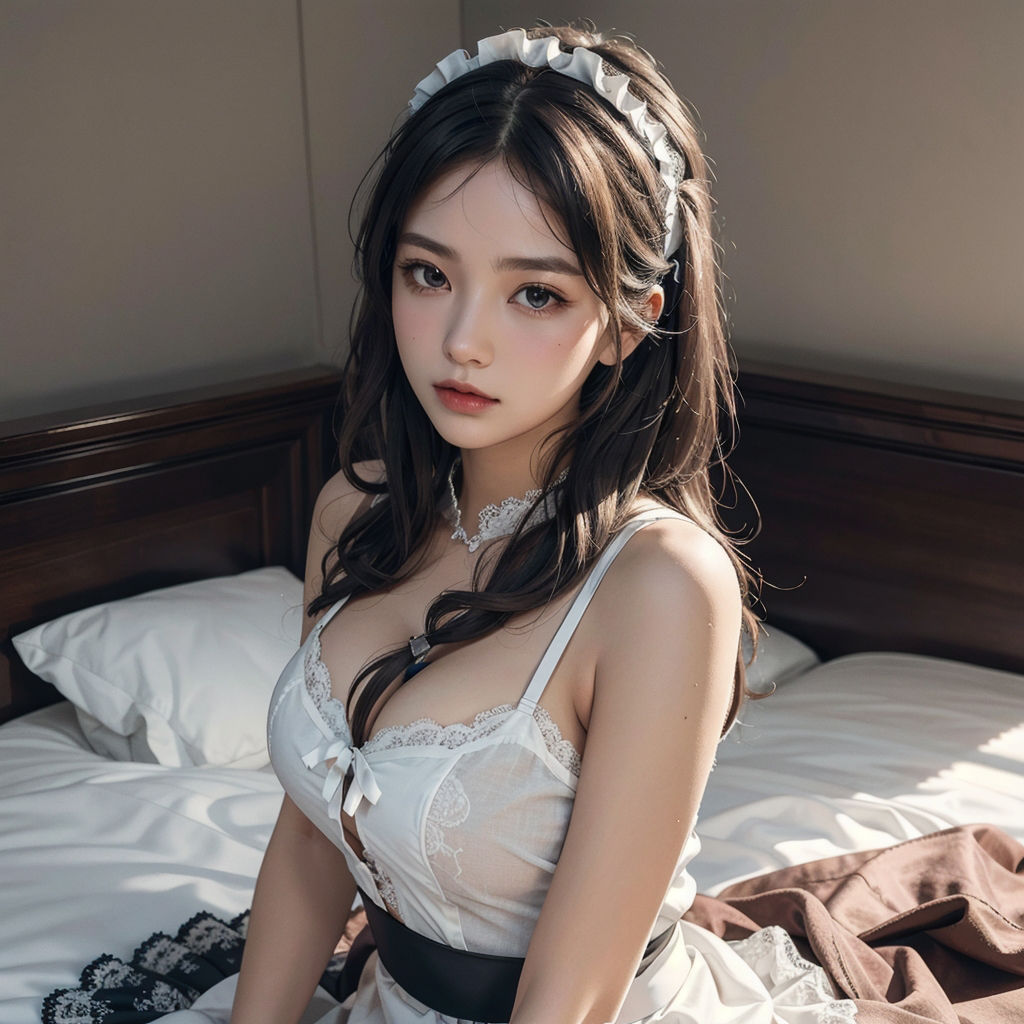 AI創造美女 メイド・メイド・メイド400ページ＃17 サンプル2ページ目