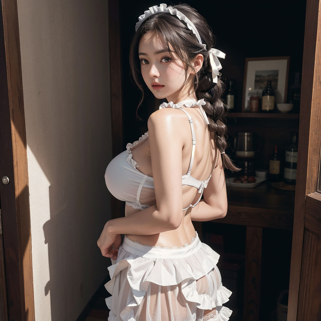 AI創造美女 メイド・メイド・メイド400ページ＃17 サンプル10ページ目