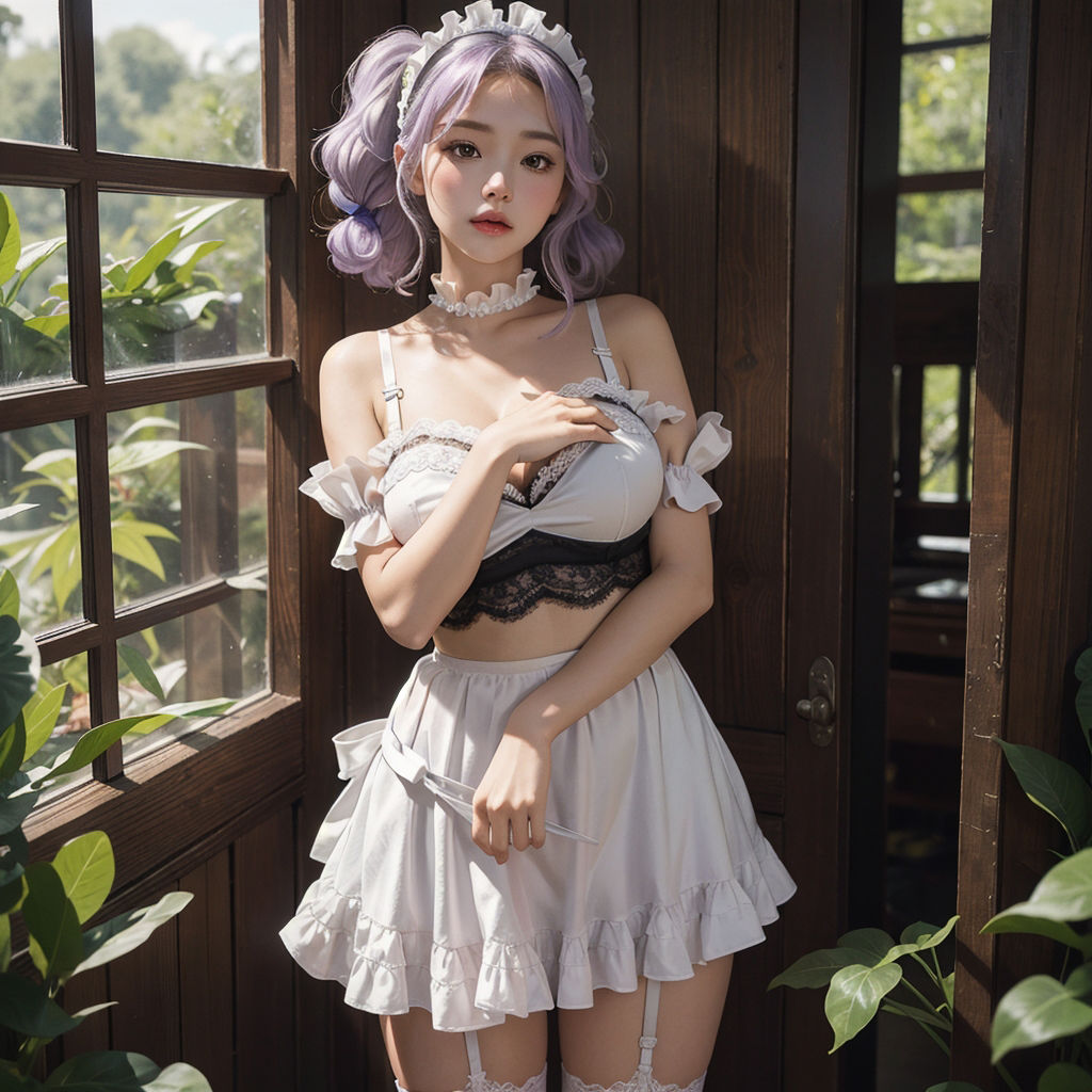 AI創造美女 メイド・メイド・メイド400ページ＃18 サンプル10ページ目