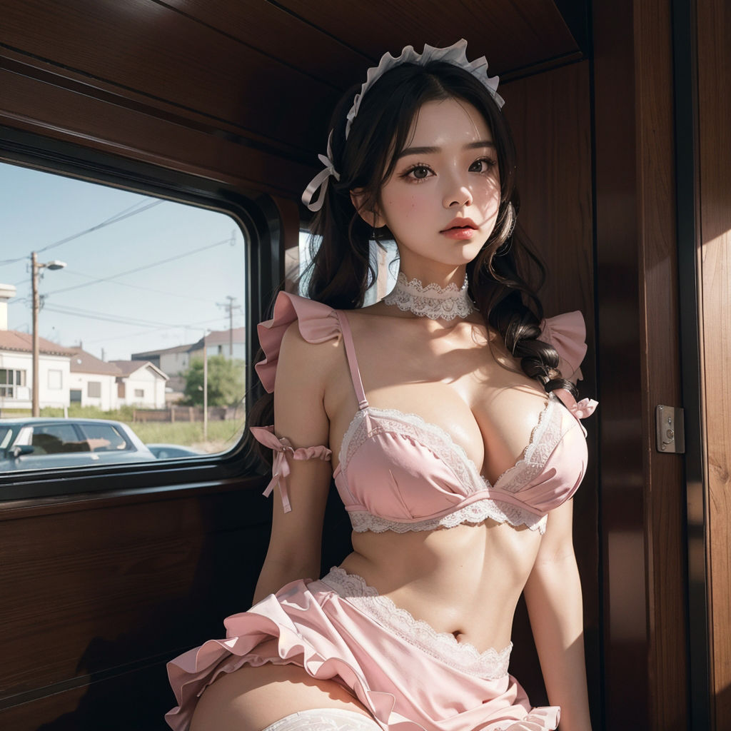 AI創造美女 メイド・メイド・メイド400ページ＃19 サンプル3ページ目