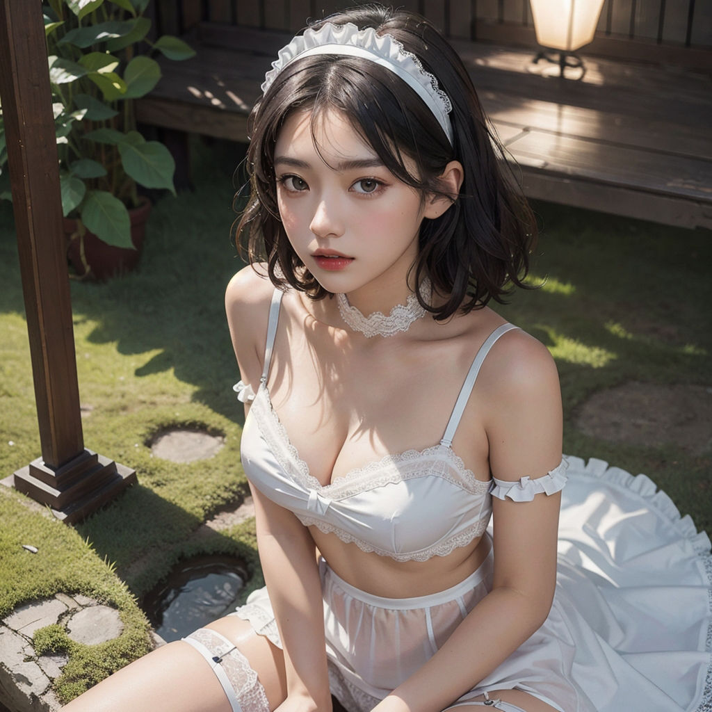 AI創造美女 メイド・メイド・メイド400ページ＃19 サンプル5ページ目