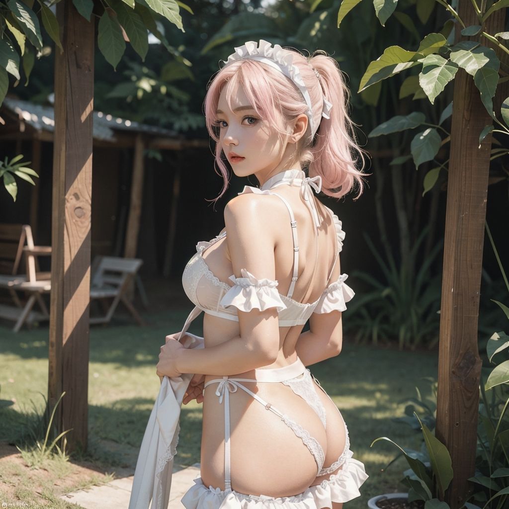AI創造美女 メイド・メイド・メイド400ページ＃21 サンプル3ページ目