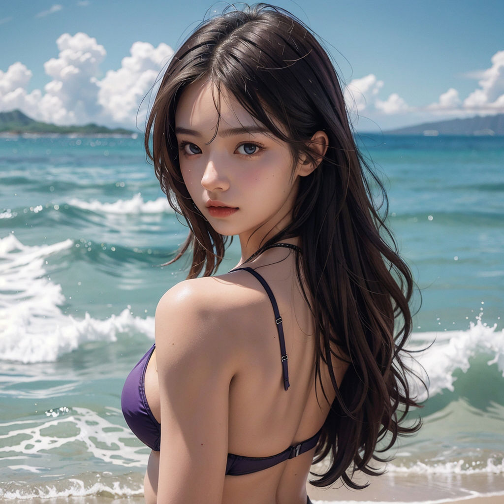 AI創造美女 Tバック400ページ＃1 サンプル1ページ目