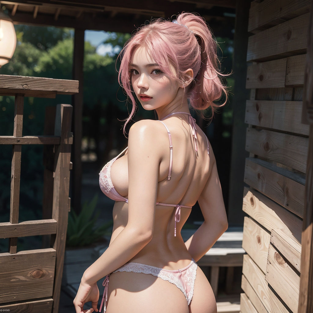 AI創造美女 Tバック400ページ＃7 サンプル3ページ目