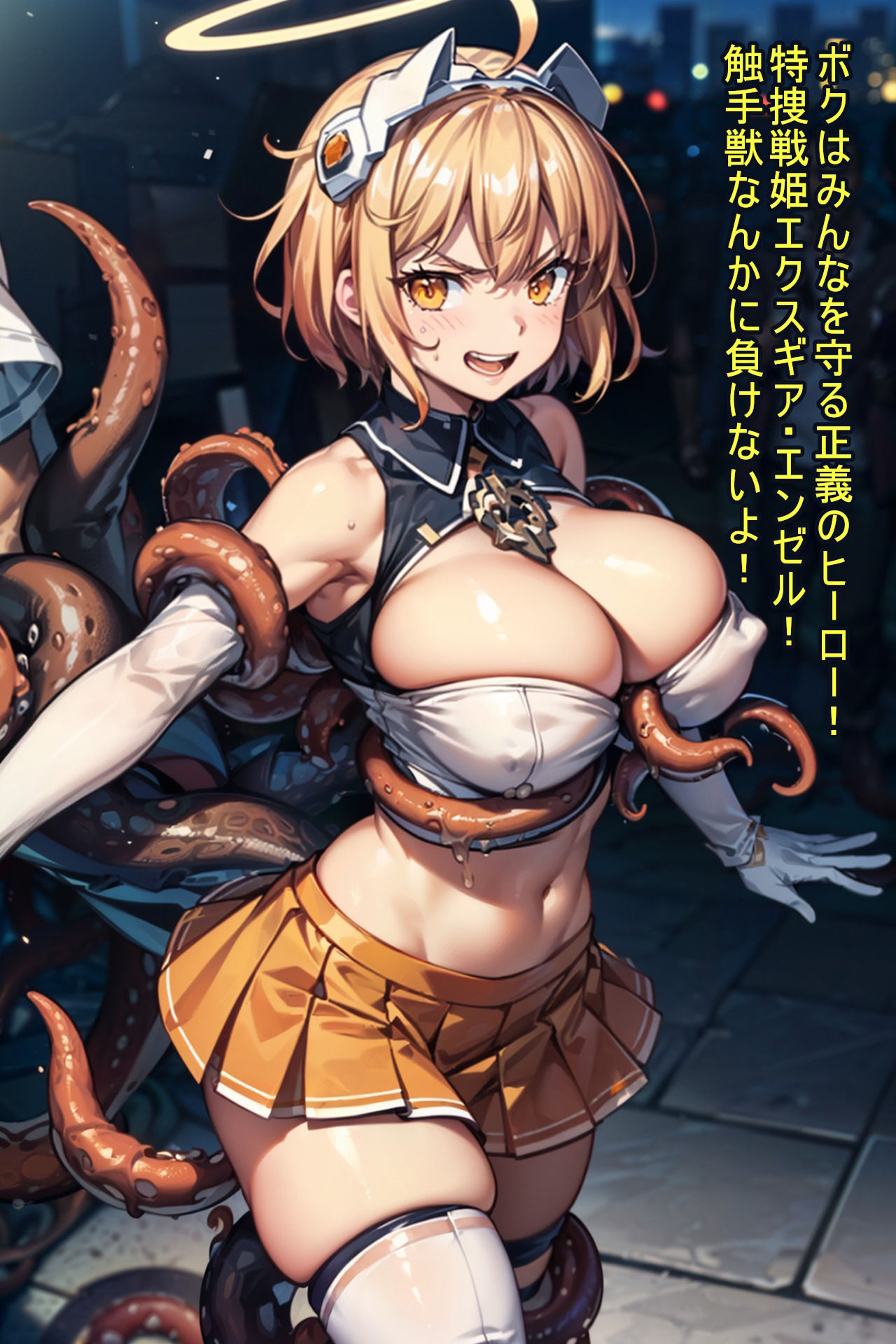 特捜戦姫エクスギア ーFALLEN ANGELー サンプル1ページ目