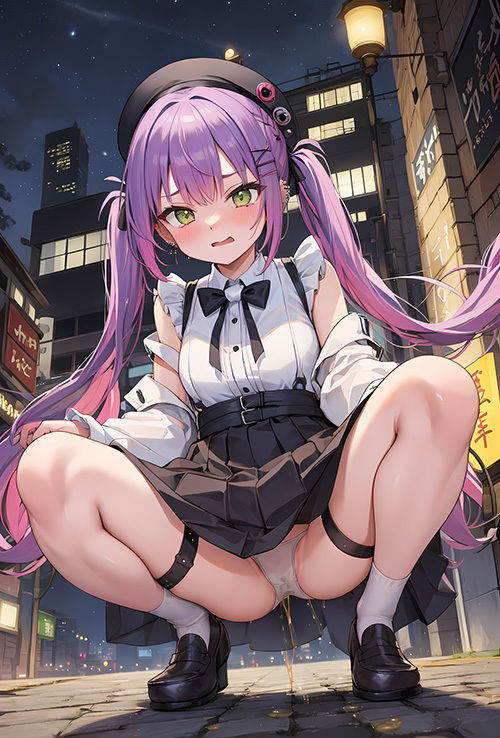 美少女のおもらし ホ〇ライブVer サンプル6ページ目