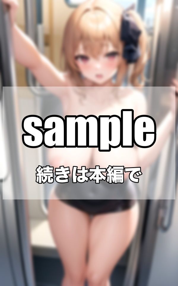 痴女電車へようこそ サンプル6ページ目
