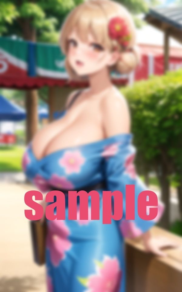 巨乳祭り-露出店・スケスケ音頭- サンプル10ページ目