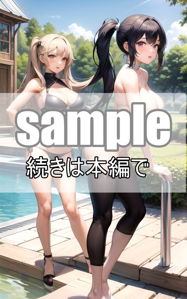 極少ビキニからこぼれ落ちる爆乳マシュマロおっぱい サンプル4ページ目