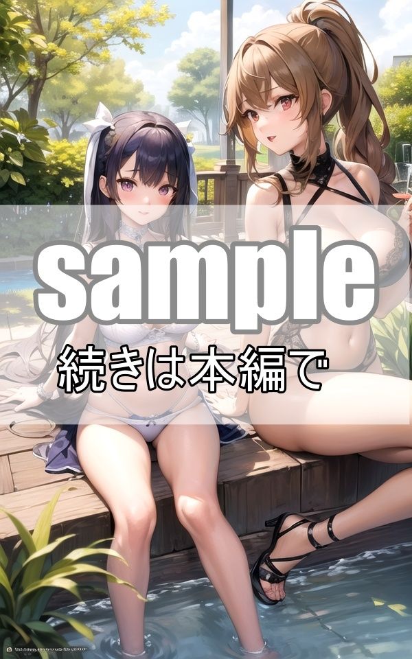 極少ビキニからこぼれ落ちる爆乳マシュマロおっぱい サンプル8ページ目