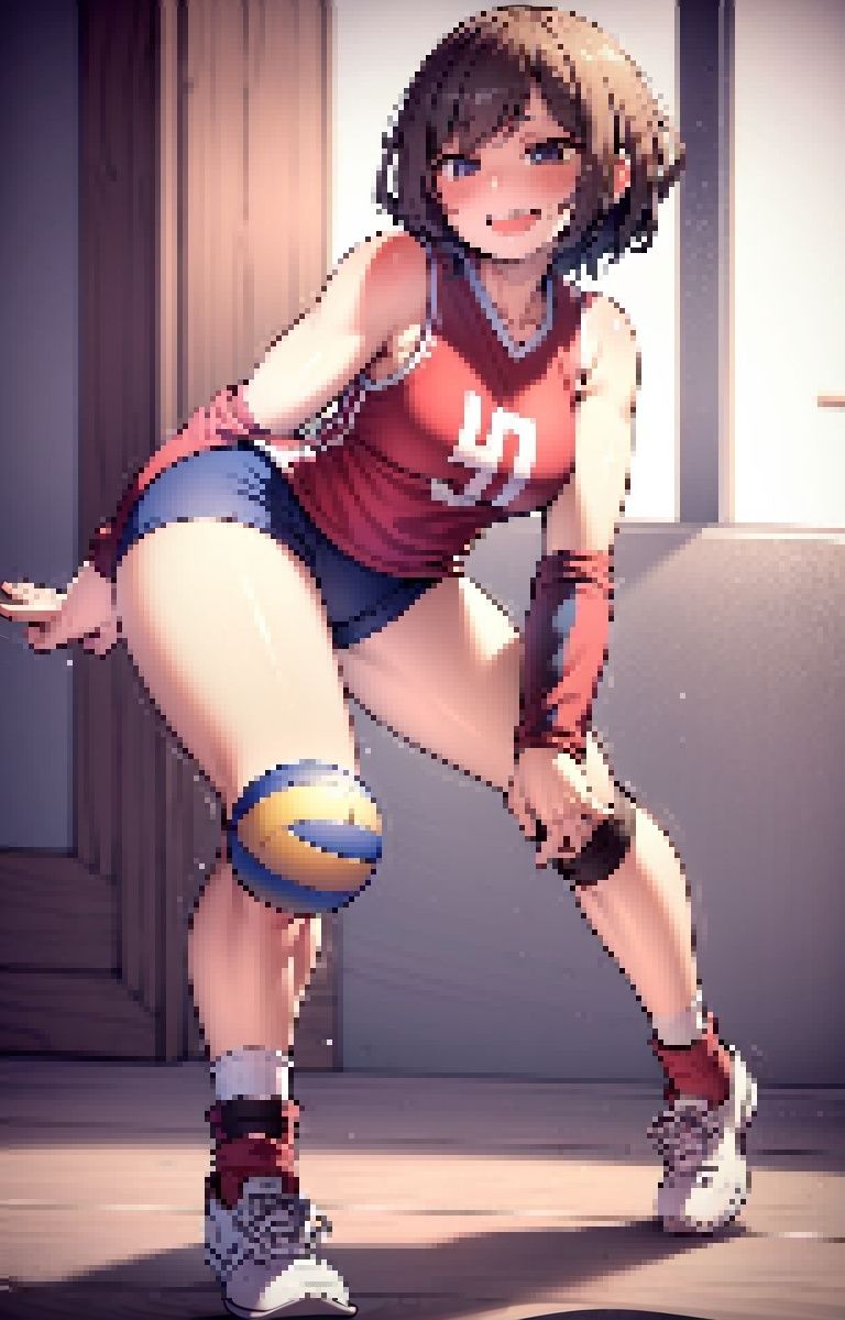 バレー部JK達と濃密合宿セックス！！ サンプル6ページ目