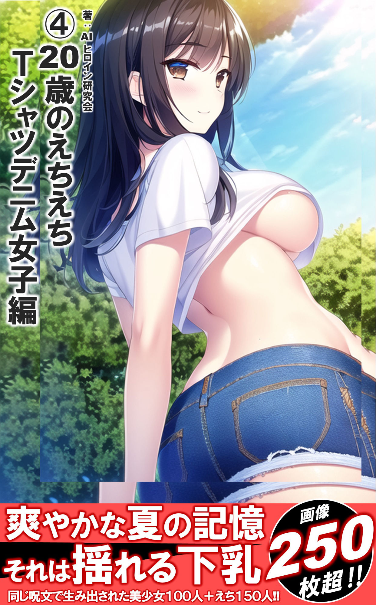 1つの呪文で生み出された100人のAI妄想美少女-総集編【No.1-10から厳選美女900人編】 サンプル6ページ目