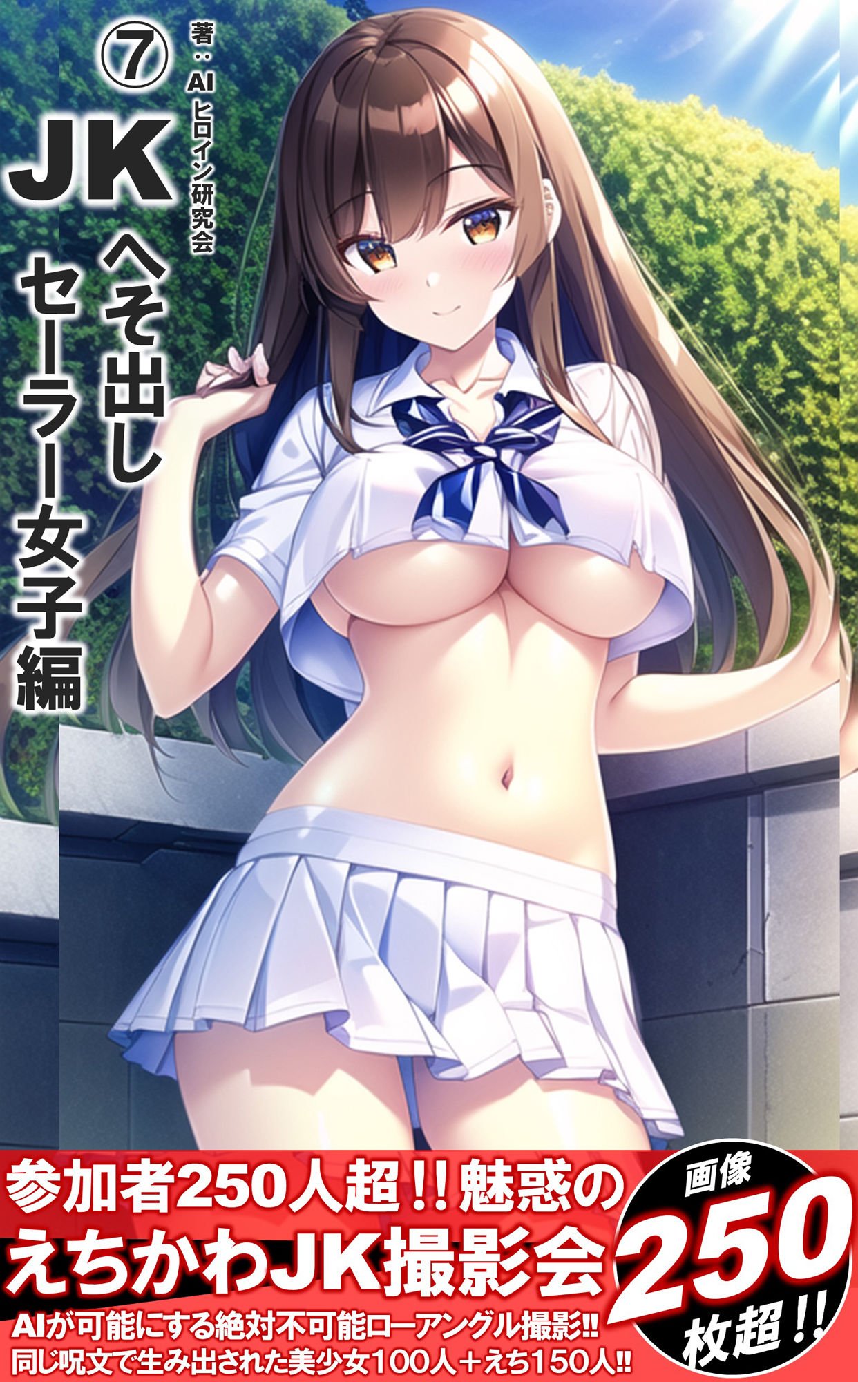 1つの呪文で生み出された100人のAI妄想美少女-総集編【No.1-10から厳選美女900人編】 サンプル8ページ目
