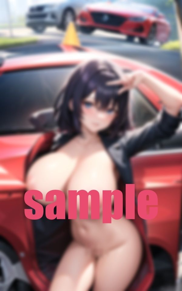 煽られたい！信号で停車中後ろの車の女性が降りてきて… サンプル6ページ目