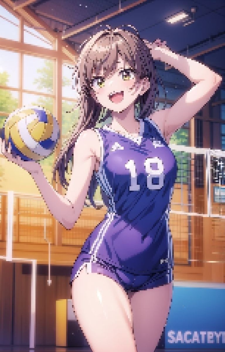 「こんなに射精たの？」バレー部女子をオナホ扱い！ サンプル3ページ目