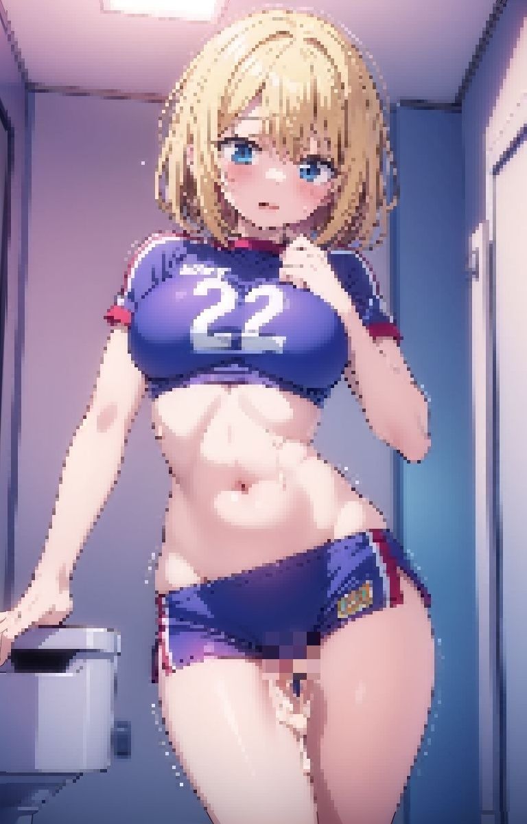 「こんなに射精たの？」バレー部女子をオナホ扱い！ サンプル6ページ目
