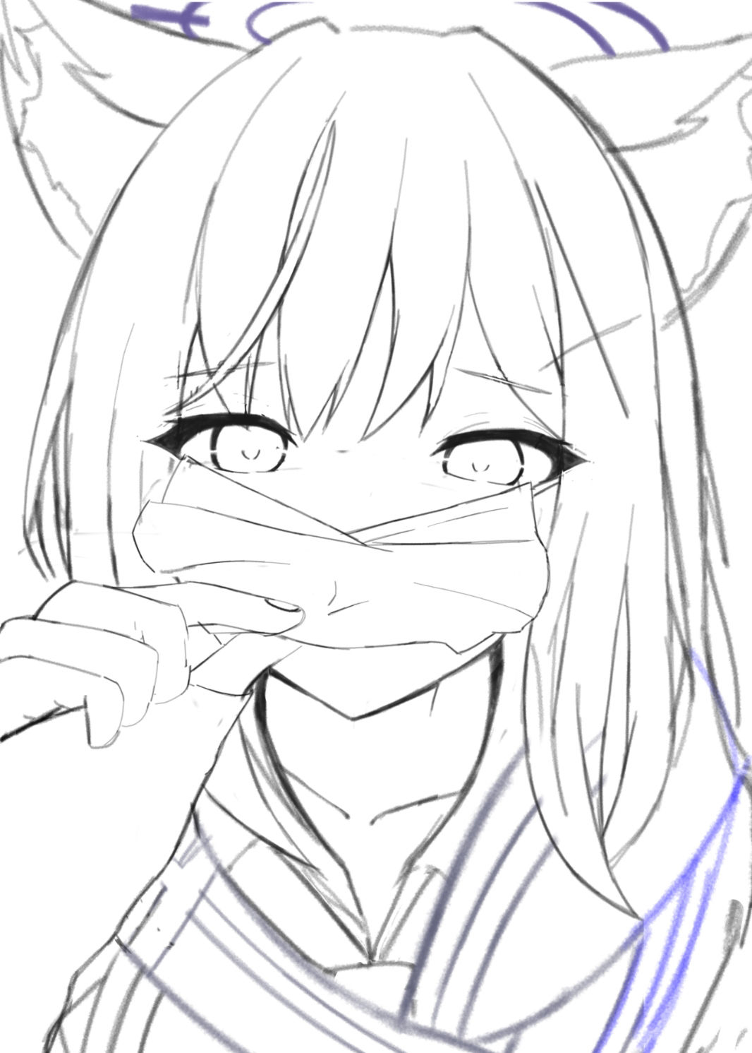 シロコイラストまとめ サンプル2ページ目