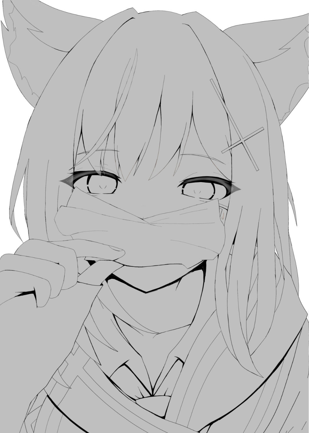 シロコイラストまとめ サンプル3ページ目