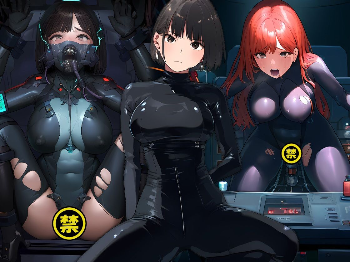 女スパイ拘束機械 サンプル1ページ目