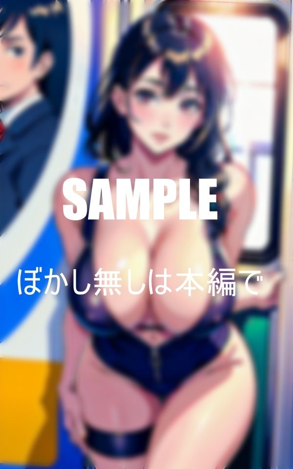 淫乱車内で男あさり巨乳痴女たち公共の場でも我慢できない性欲濡れ濡れの下半身 サンプル2ページ目