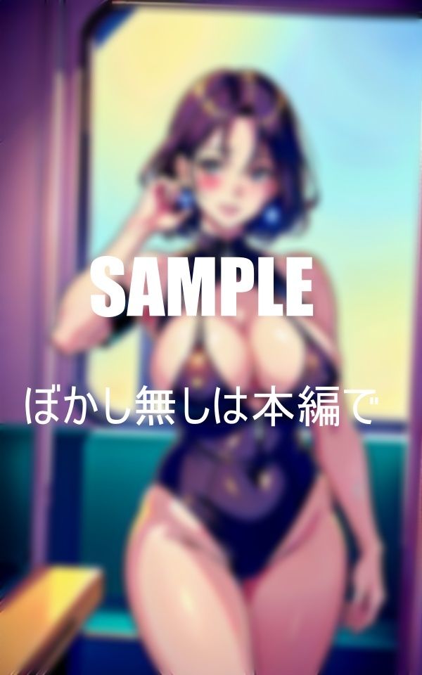 淫乱車内で男あさり巨乳痴女たち公共の場でも我慢できない性欲濡れ濡れの下半身 サンプル9ページ目