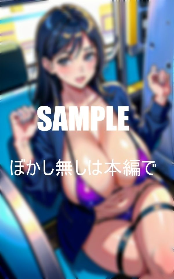 車内で男を誘惑巨乳熟女痴女たち公共の場でも淫乱大爆発濡れっぱなしのオ〇〇コ サンプル9ページ目