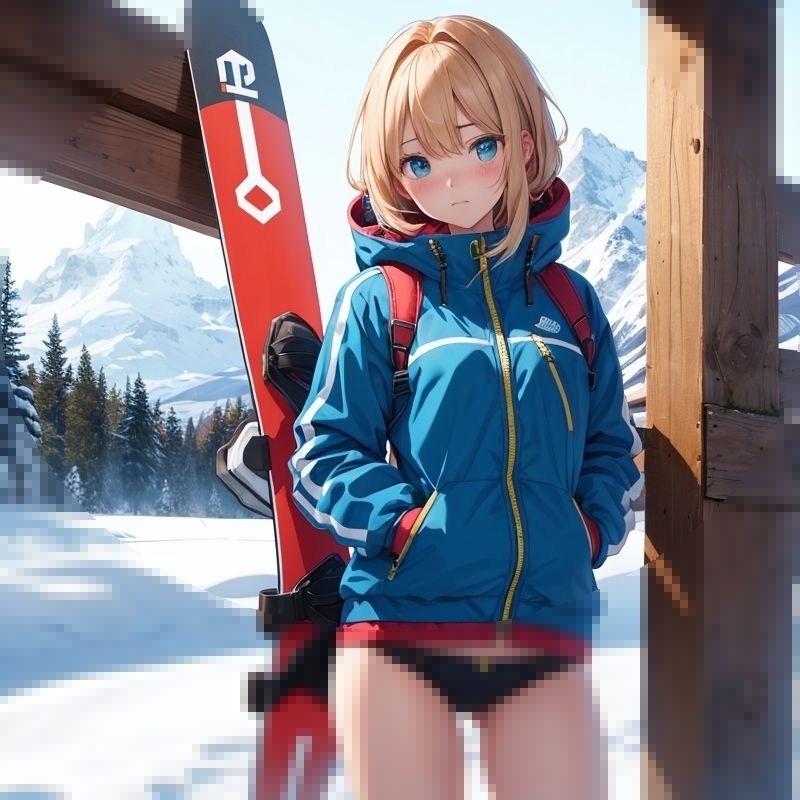 雪山オナニー サンプル1ページ目