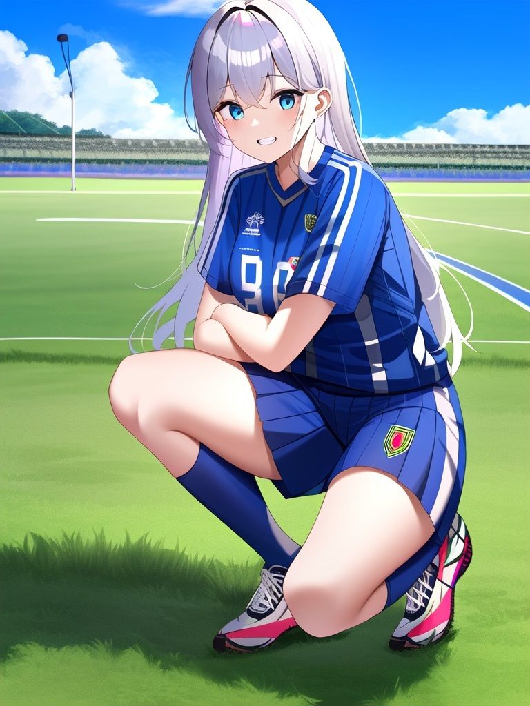 スポーツ大好きな女の子のAIイラスト集 サンプル5ページ目