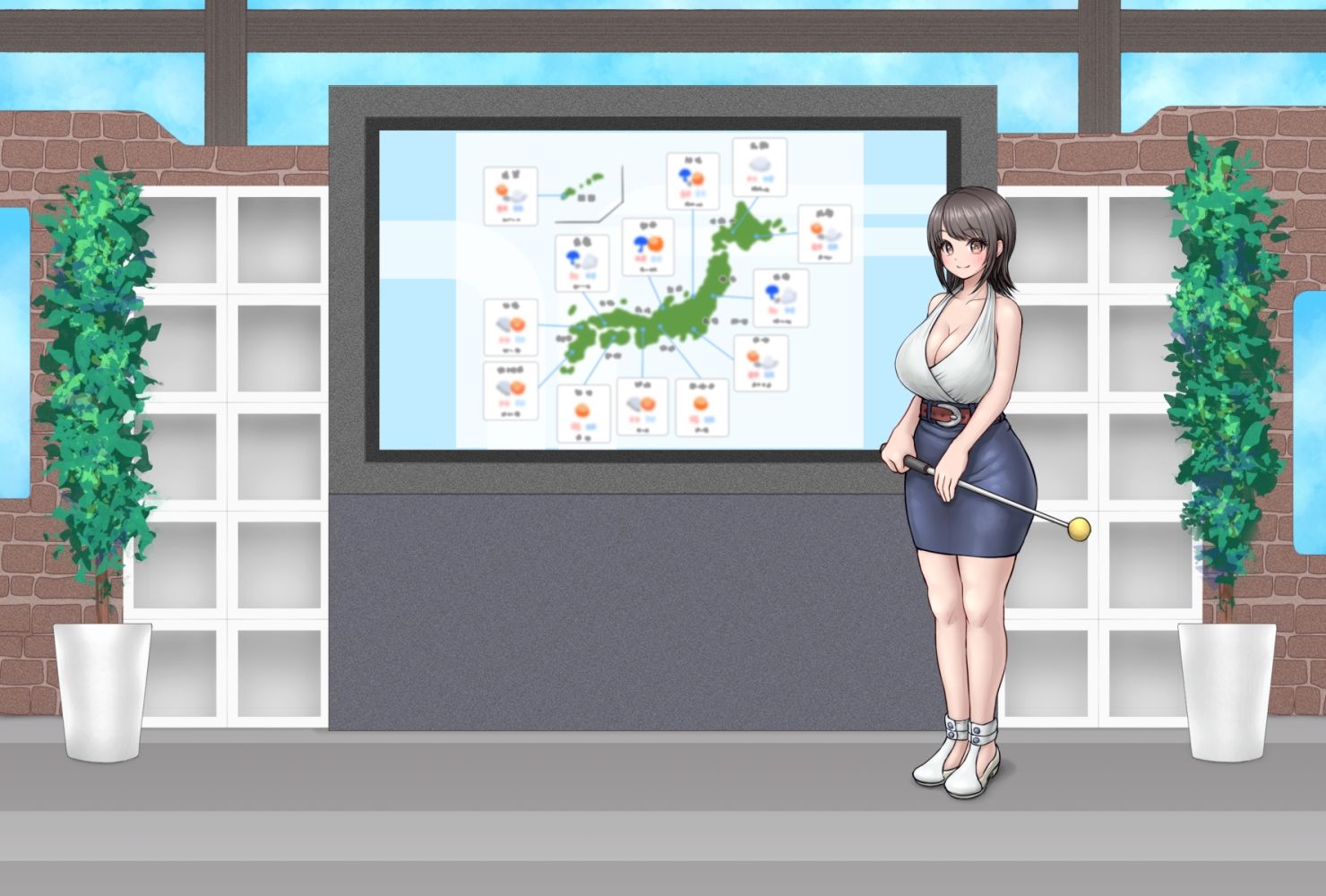 お天気キャスター｜｜テレビ業界の闇｜｜視聴率UPのために仕組まれたパワハラ・セクハラの実態 サンプル1ページ目