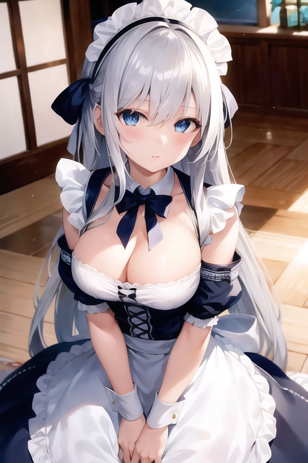 従順メイドの性処理ご奉仕 サンプル1ページ目