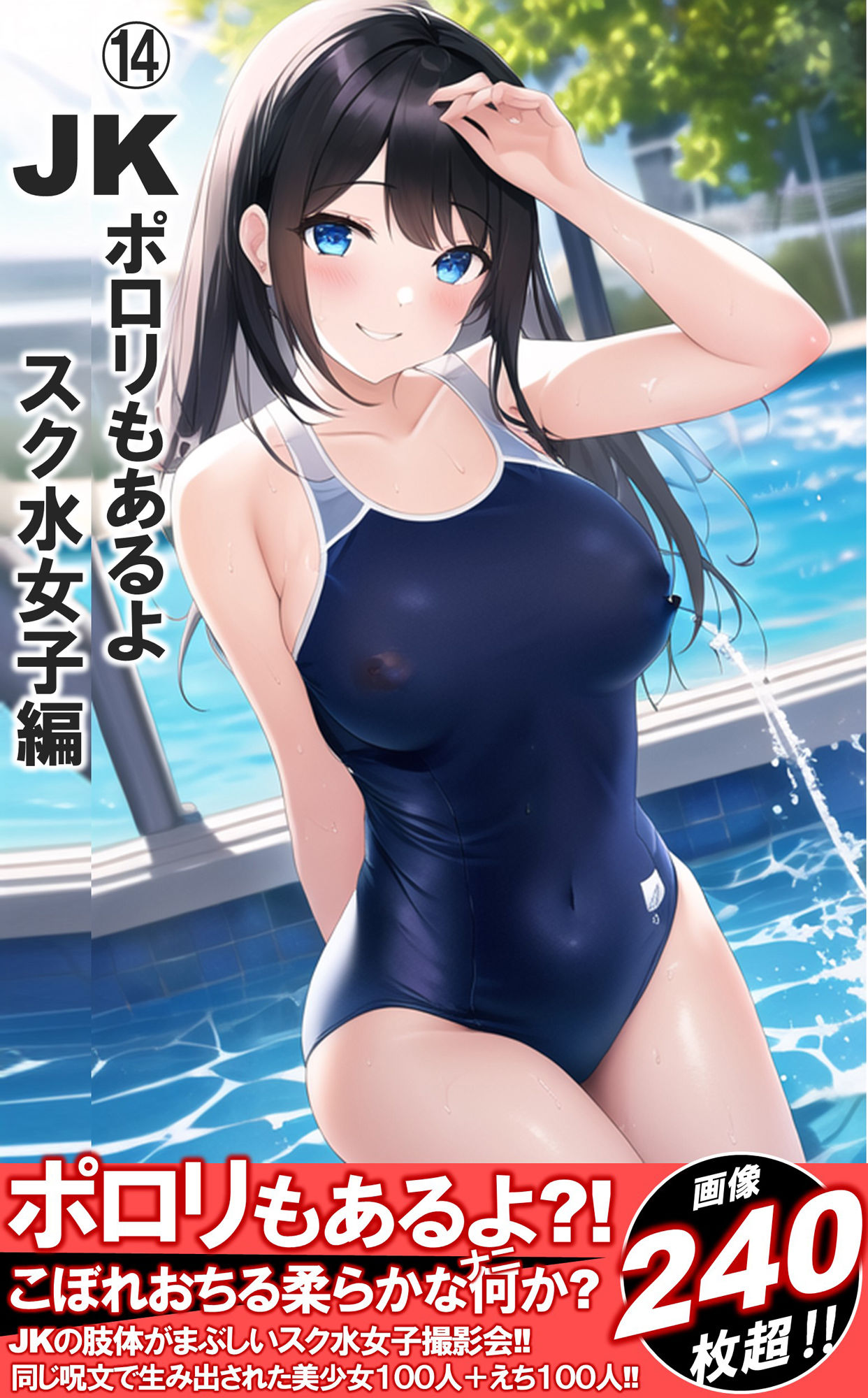 1つの呪文で生み出された100人のAI妄想美少女-総集編2【No.11-20から厳選美女900人編】 サンプル6ページ目