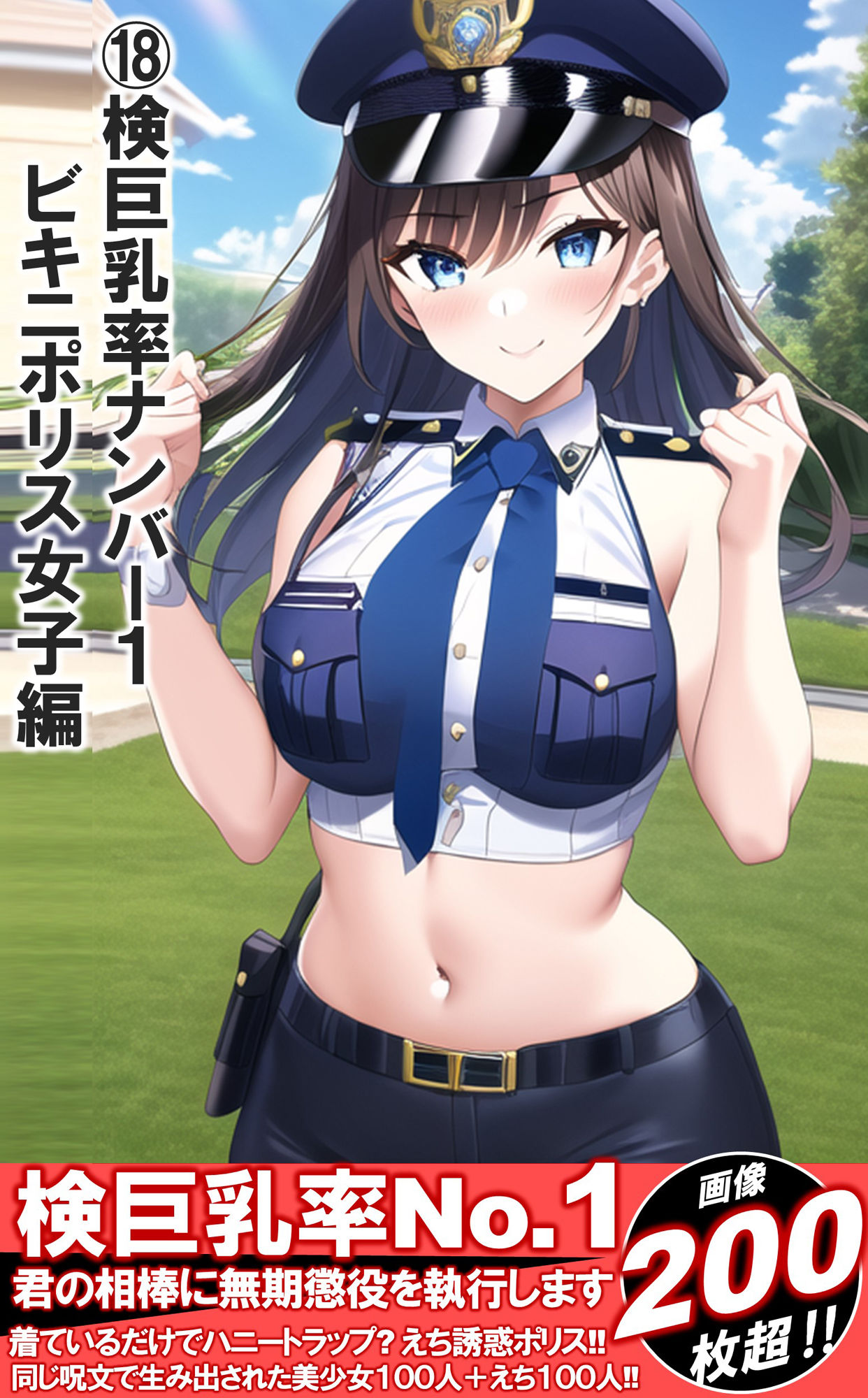 1つの呪文で生み出された100人のAI妄想美少女-総集編2【No.11-20から厳選美女900人編】 サンプル10ページ目