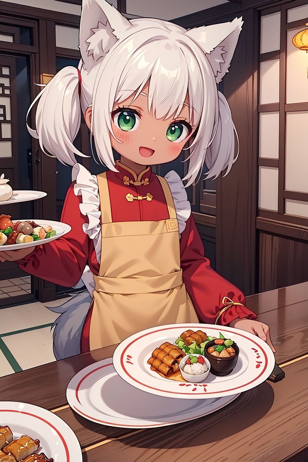 ケモミミ飯店営業中〜癒しリフレはじめました〜 サンプル1ページ目