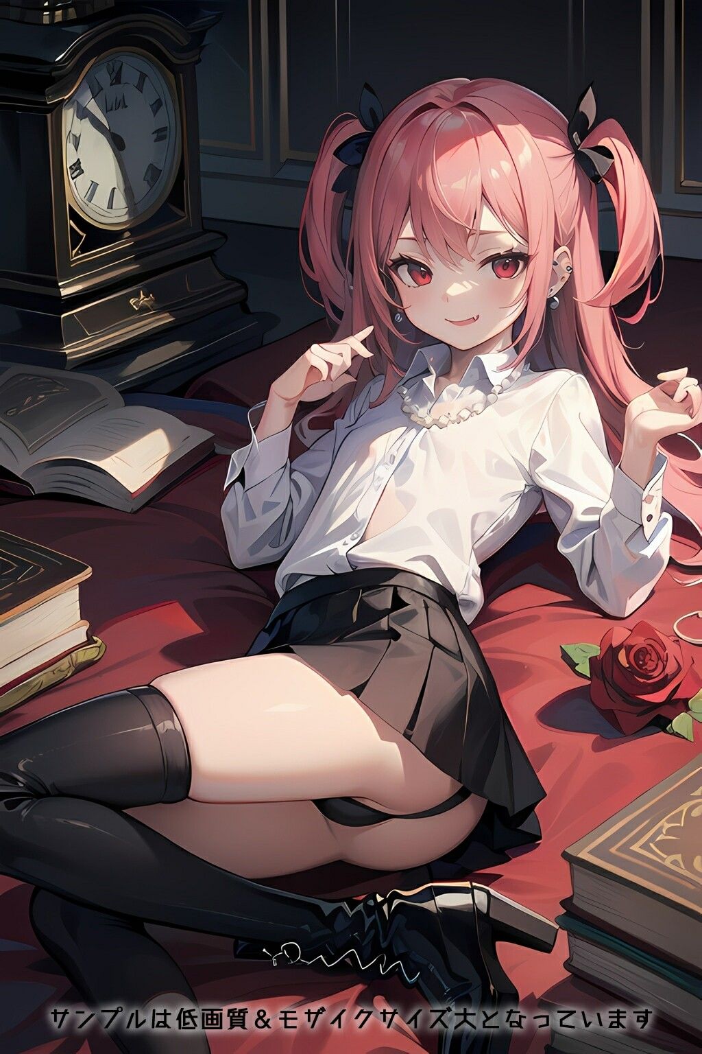 半裸繚乱 吸血鬼編 サンプル10ページ目