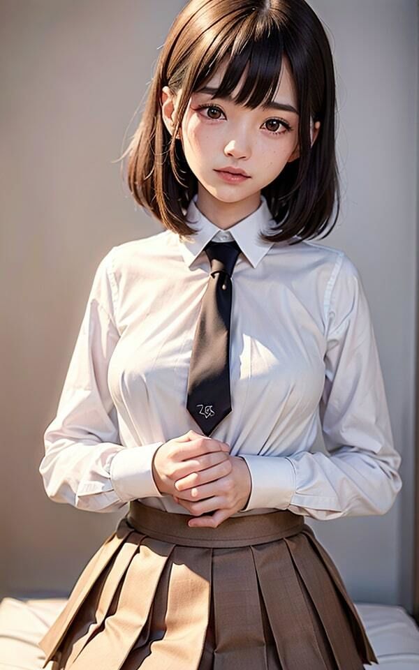 AI制服美女写真集 サンプル2ページ目