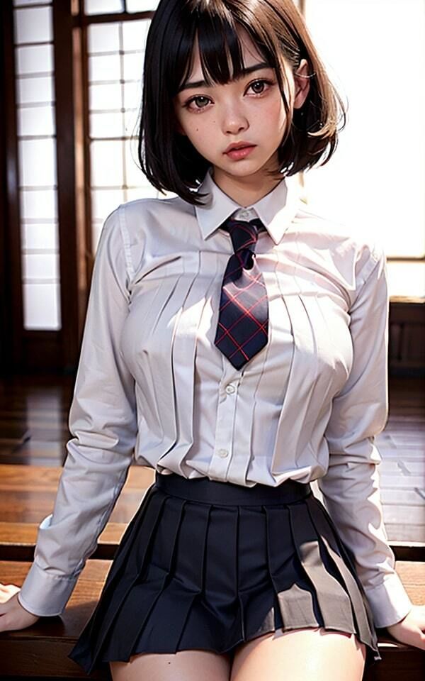 AI制服美女写真集 サンプル4ページ目